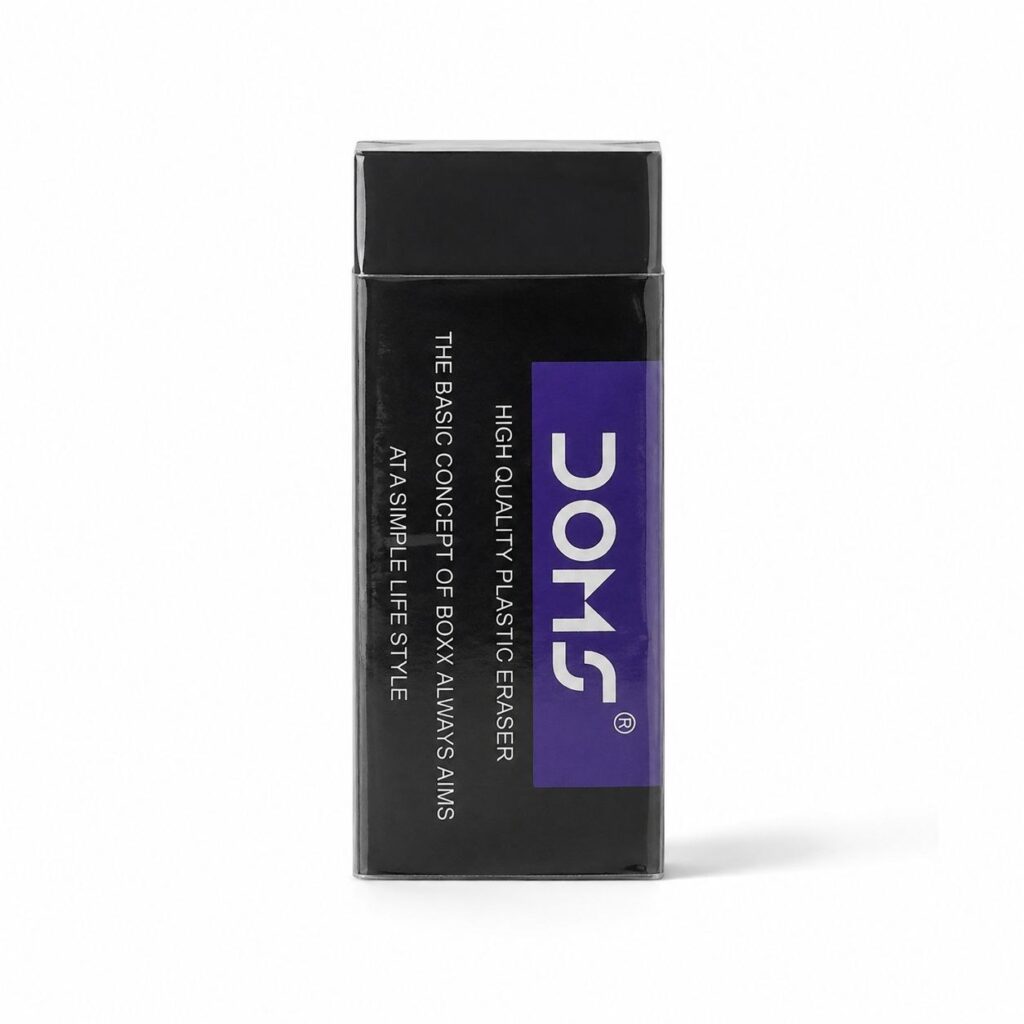 پاکن دامس مشکی مدل Plastic Eraser با طراحی مینیمال